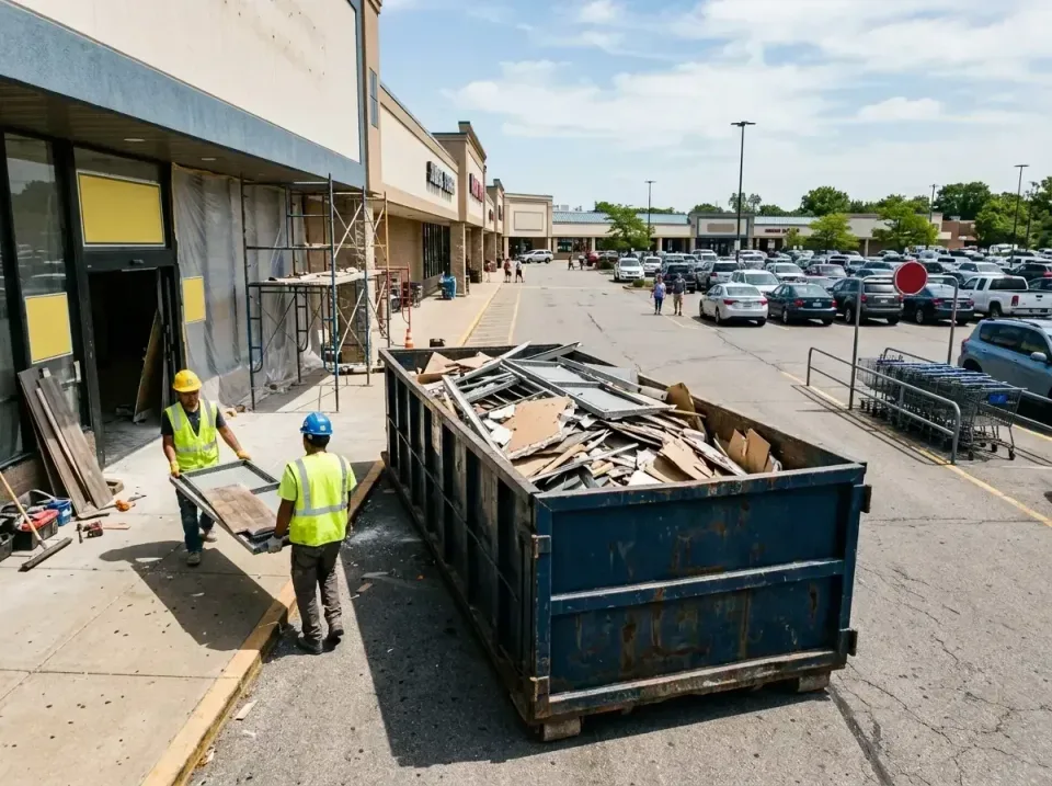 retail-store-renovation-debris-003 — frequently asked questions, Roll-off Dumpster Rentals in Laurel Hill, VA